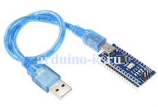 Кабель для Arduino (USB-A-MiniUSB) Arduino NANO 50см